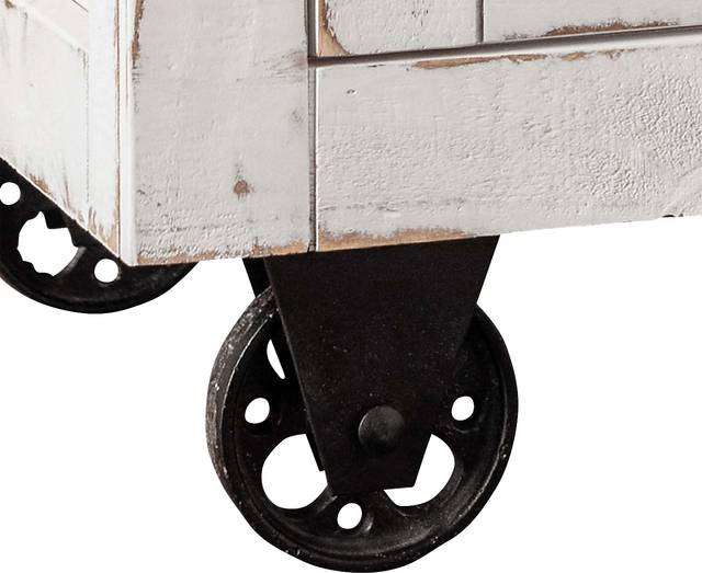 Alvamar White Accent Cabinet - Thumbnail - Image 5
