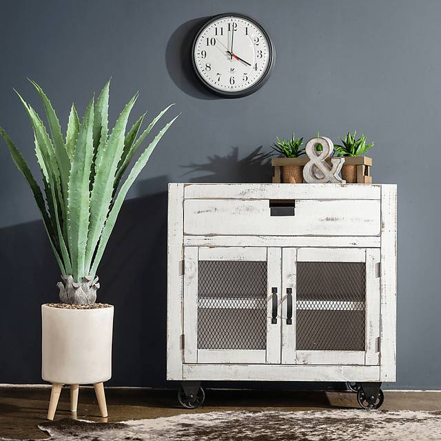 Alvamar White Accent Cabinet - Thumbnail - Image 7