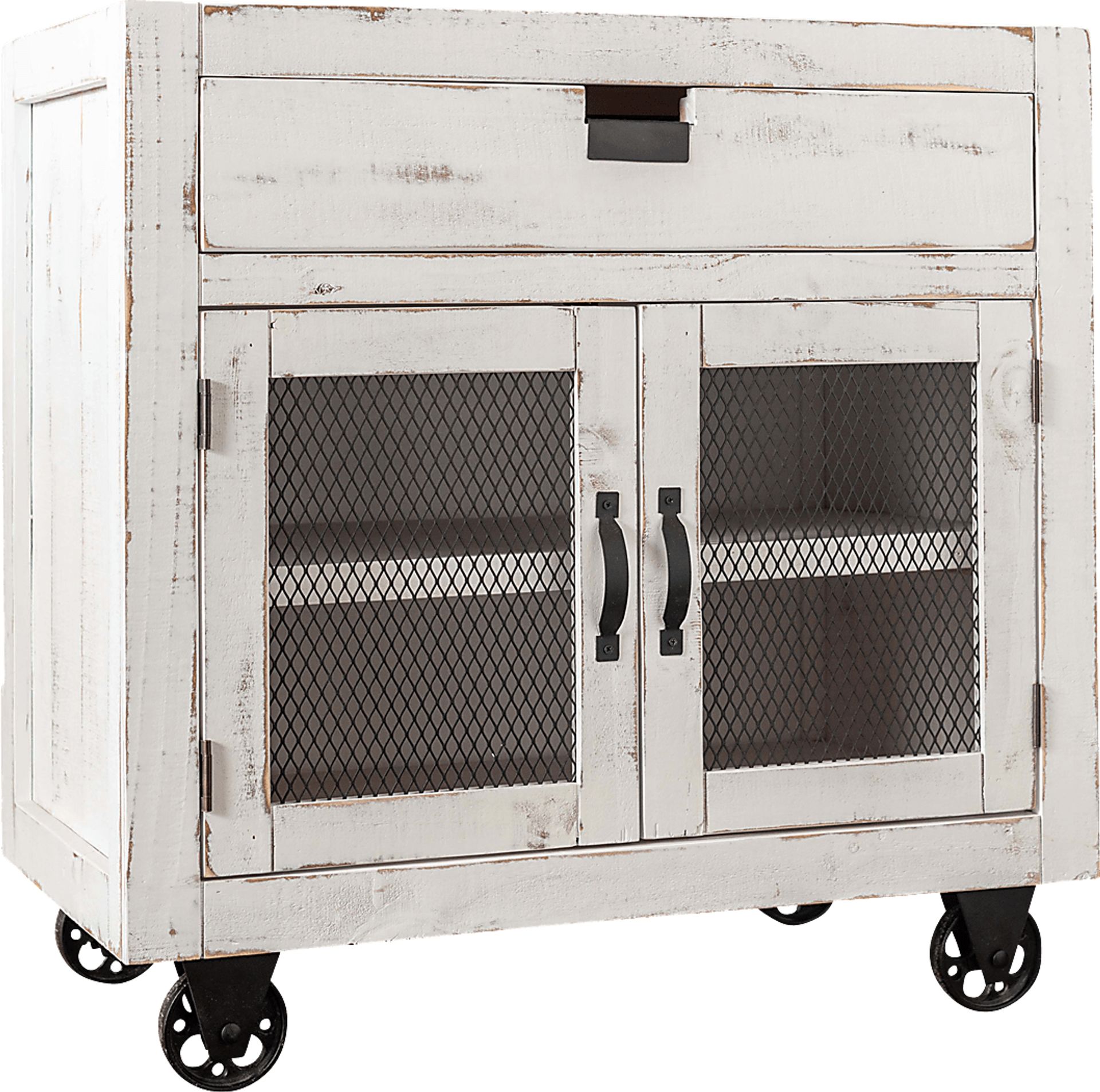 Alvamar White Accent Cabinet - Image 1