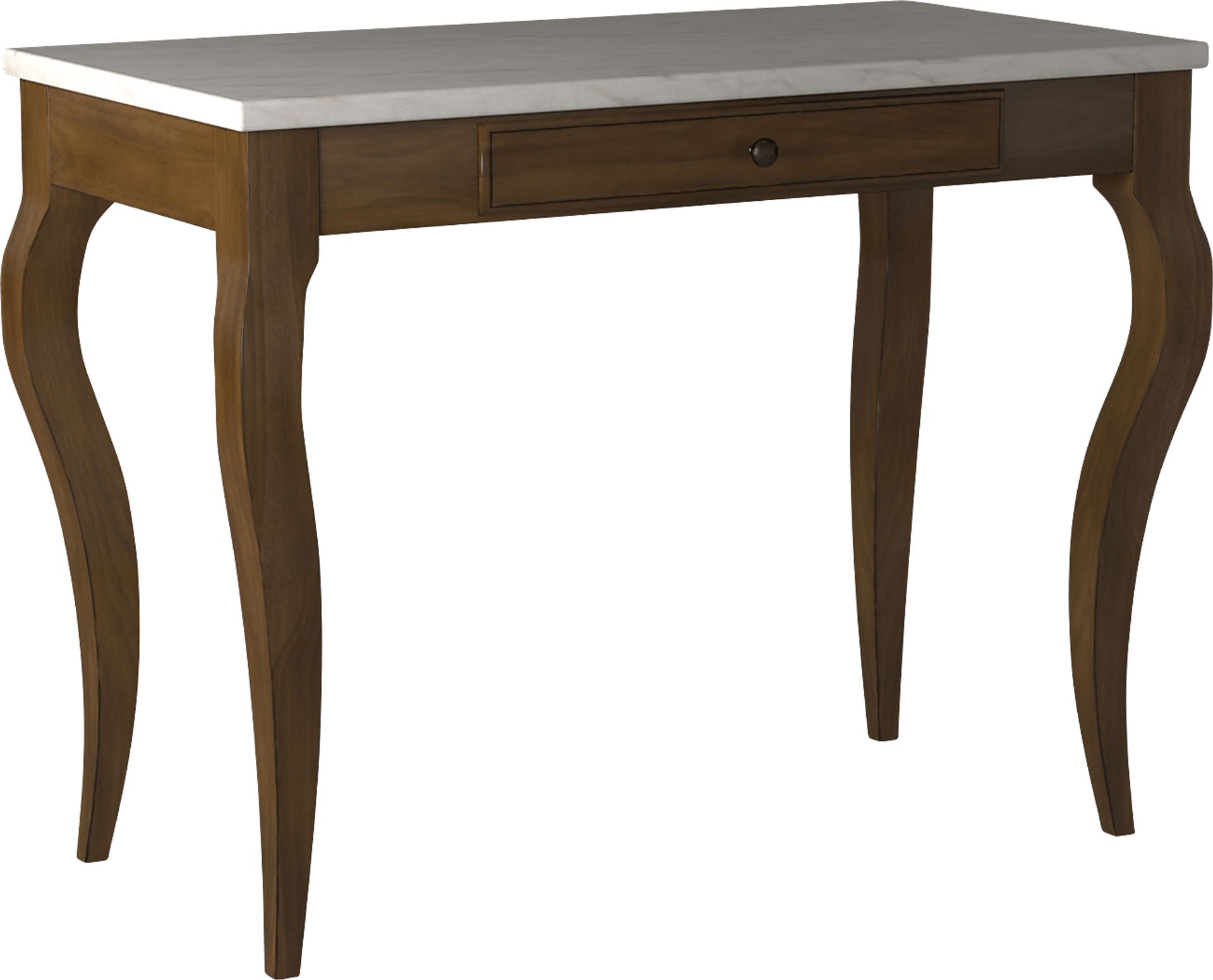 Alvamoor White Desk - Image 1