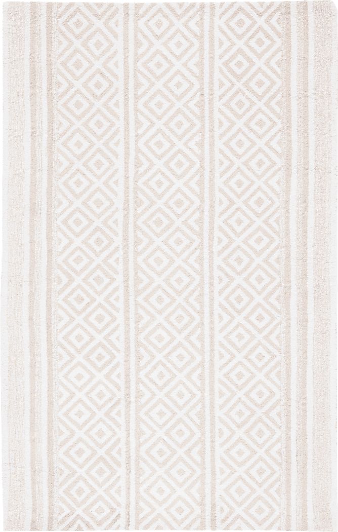 Alve Ivory/Beige 5' x 8' Rug