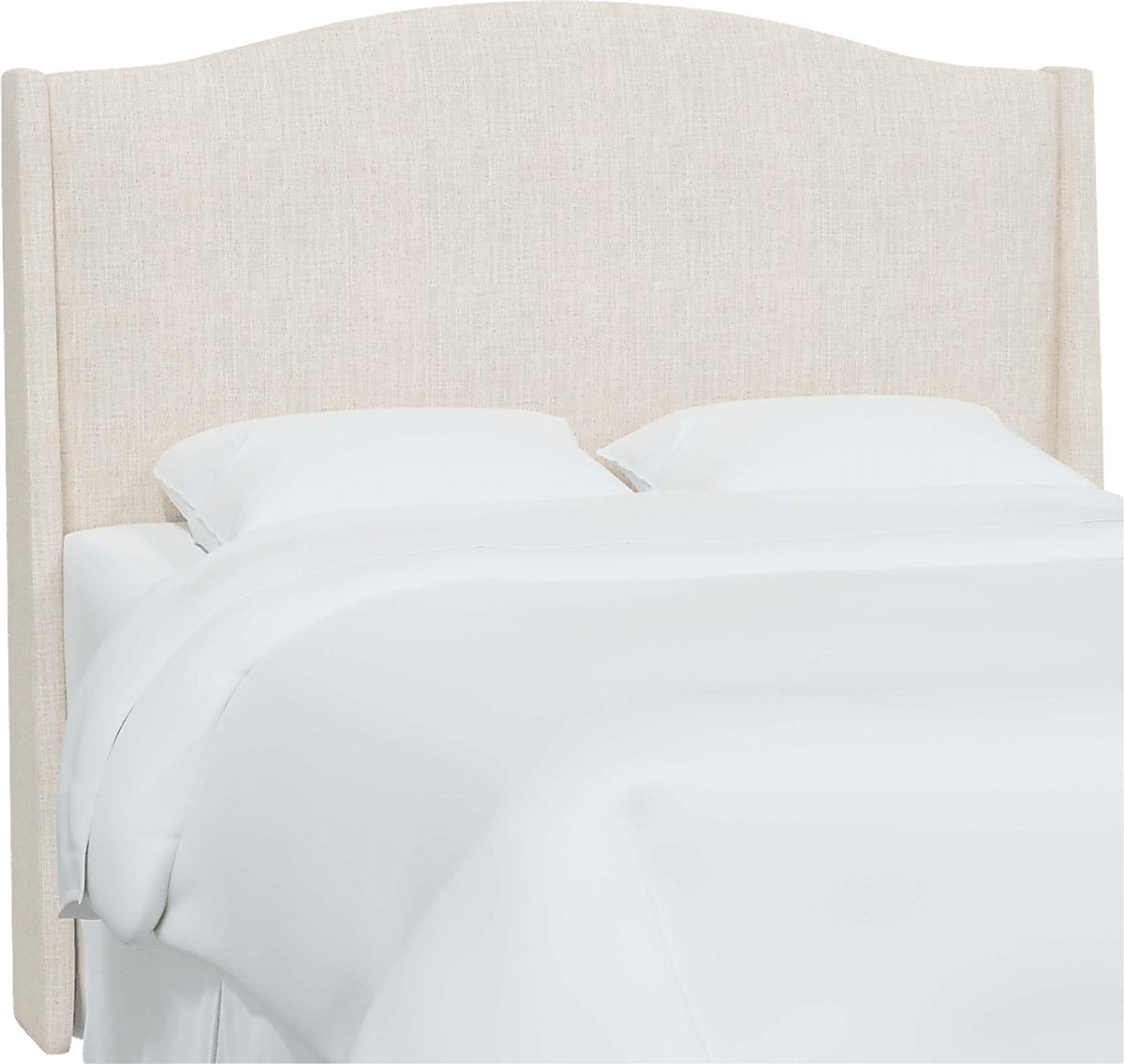 Alvena Linen Beige Linen,Polyester Fabric Queen Headboard | Rooms to Go