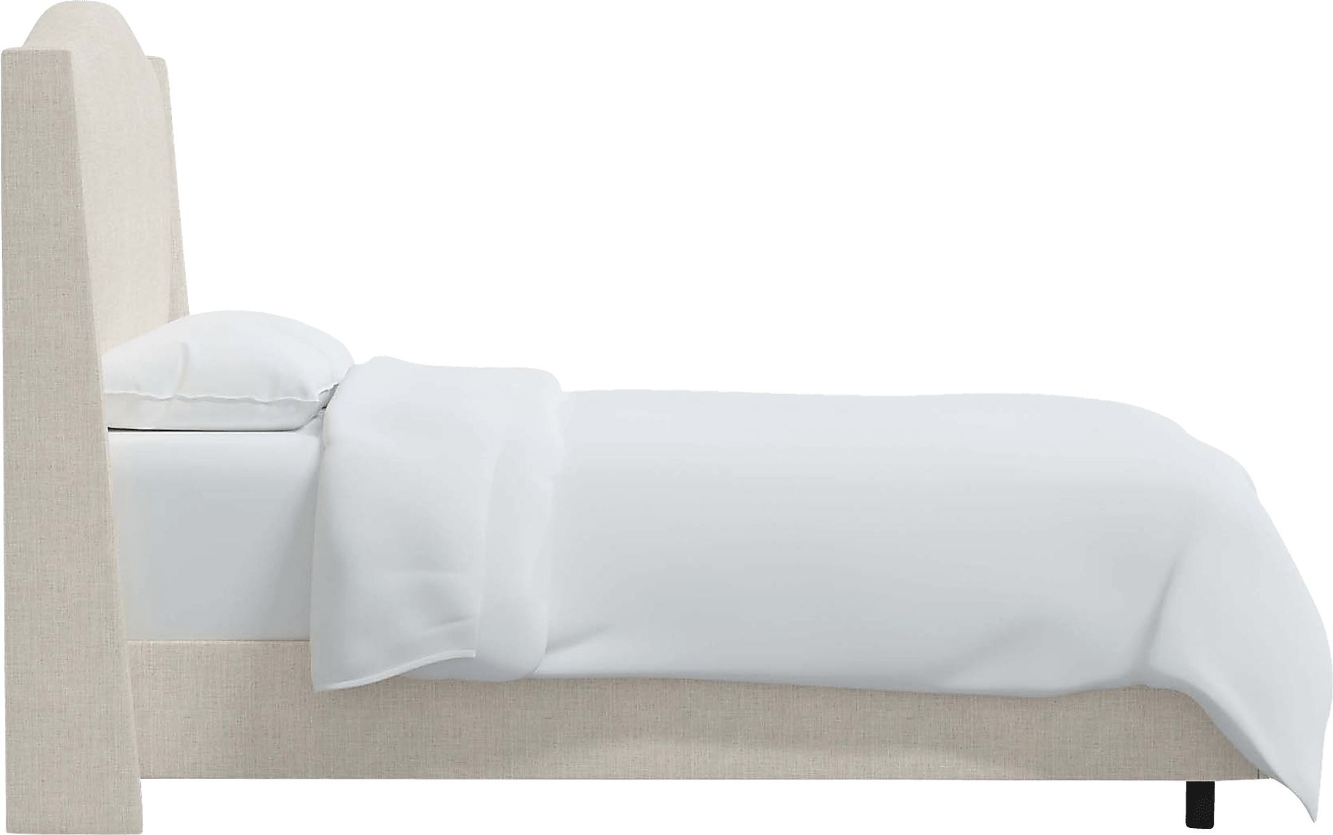 Alvena Cream Queen Bed - Image 3