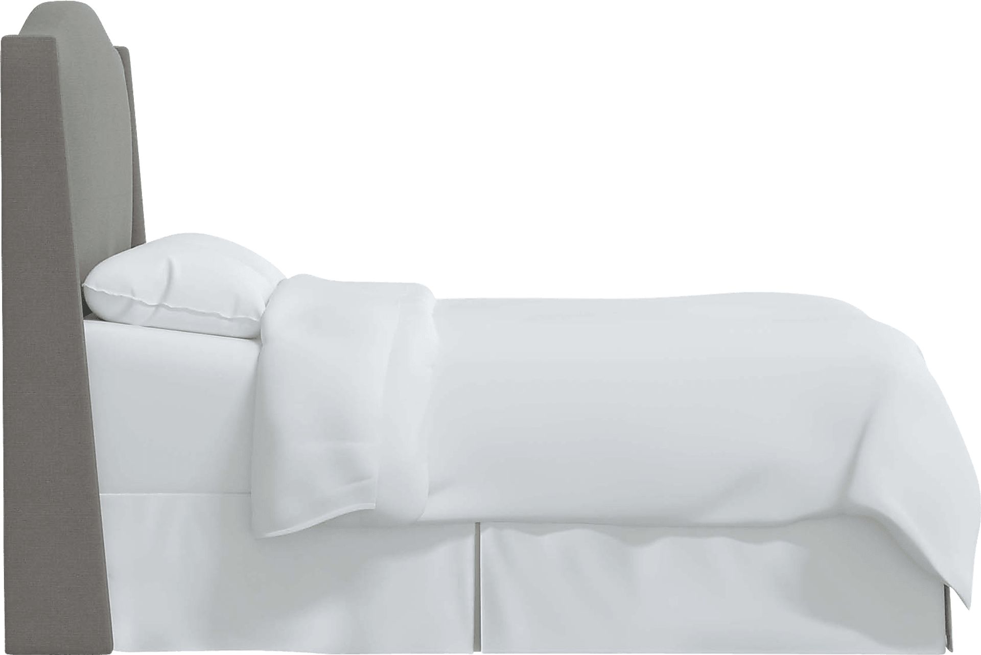 Alvena Dark Gray California King Headboard - Image 3