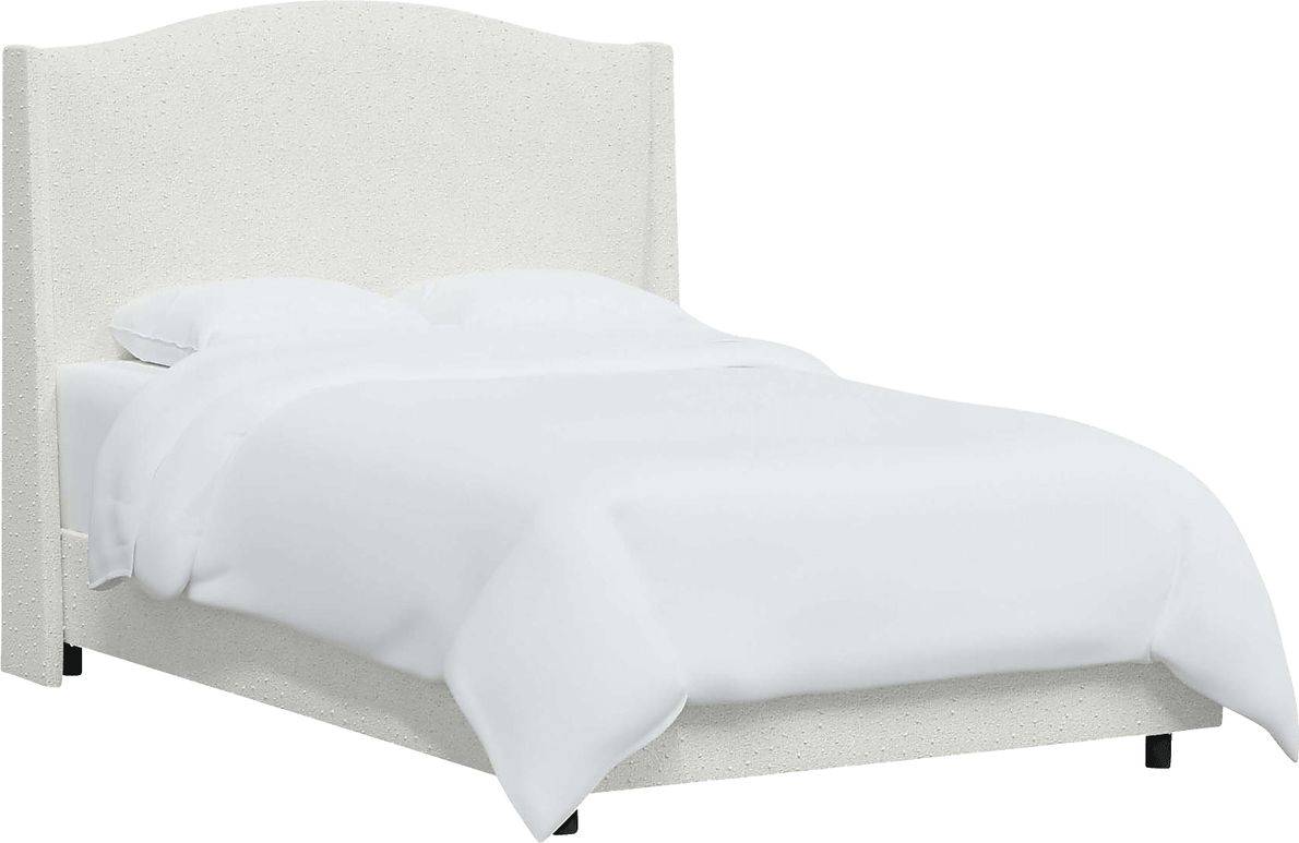 Alvena White California King Bed
