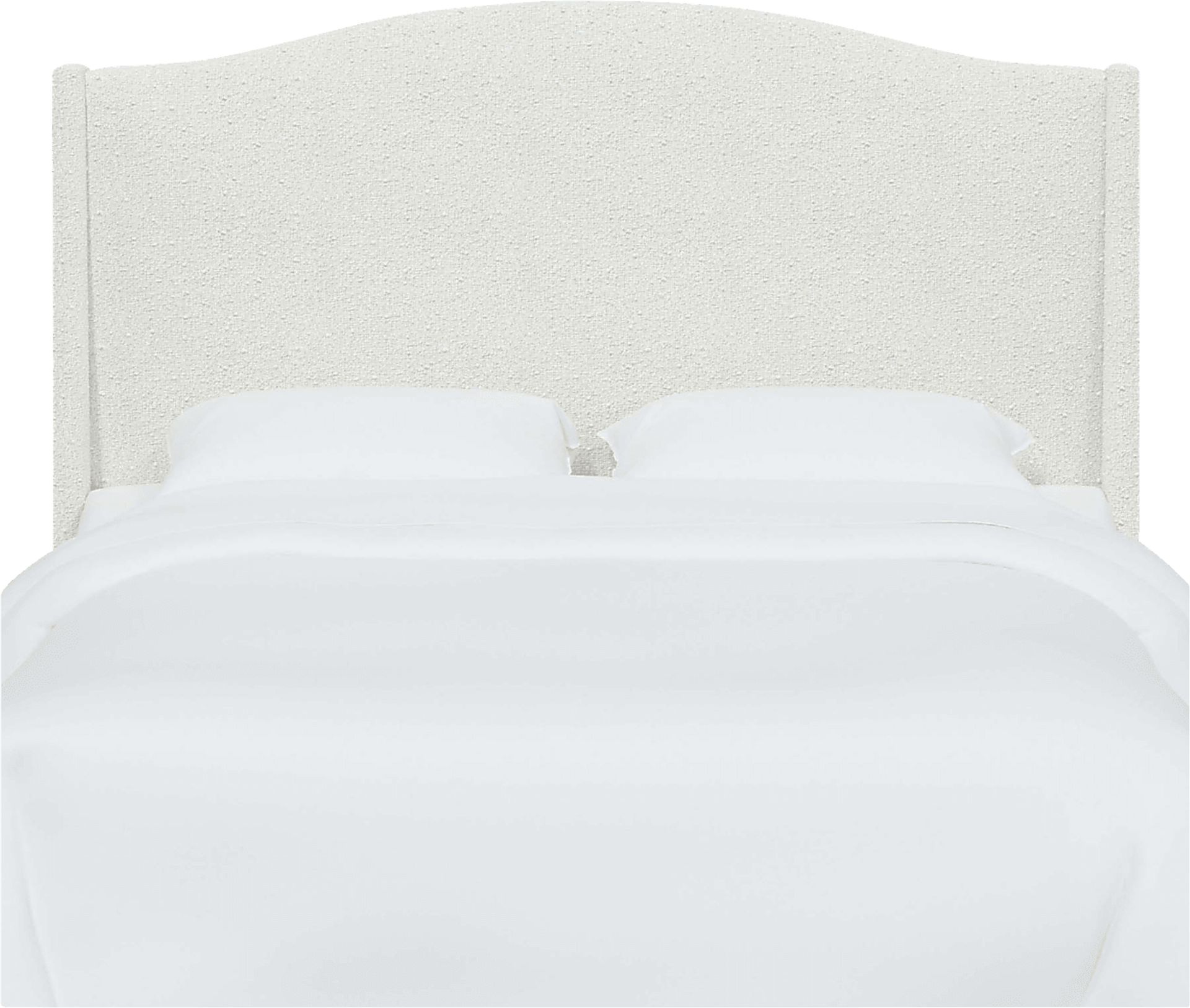 Alvena White King Headboard - Image 2