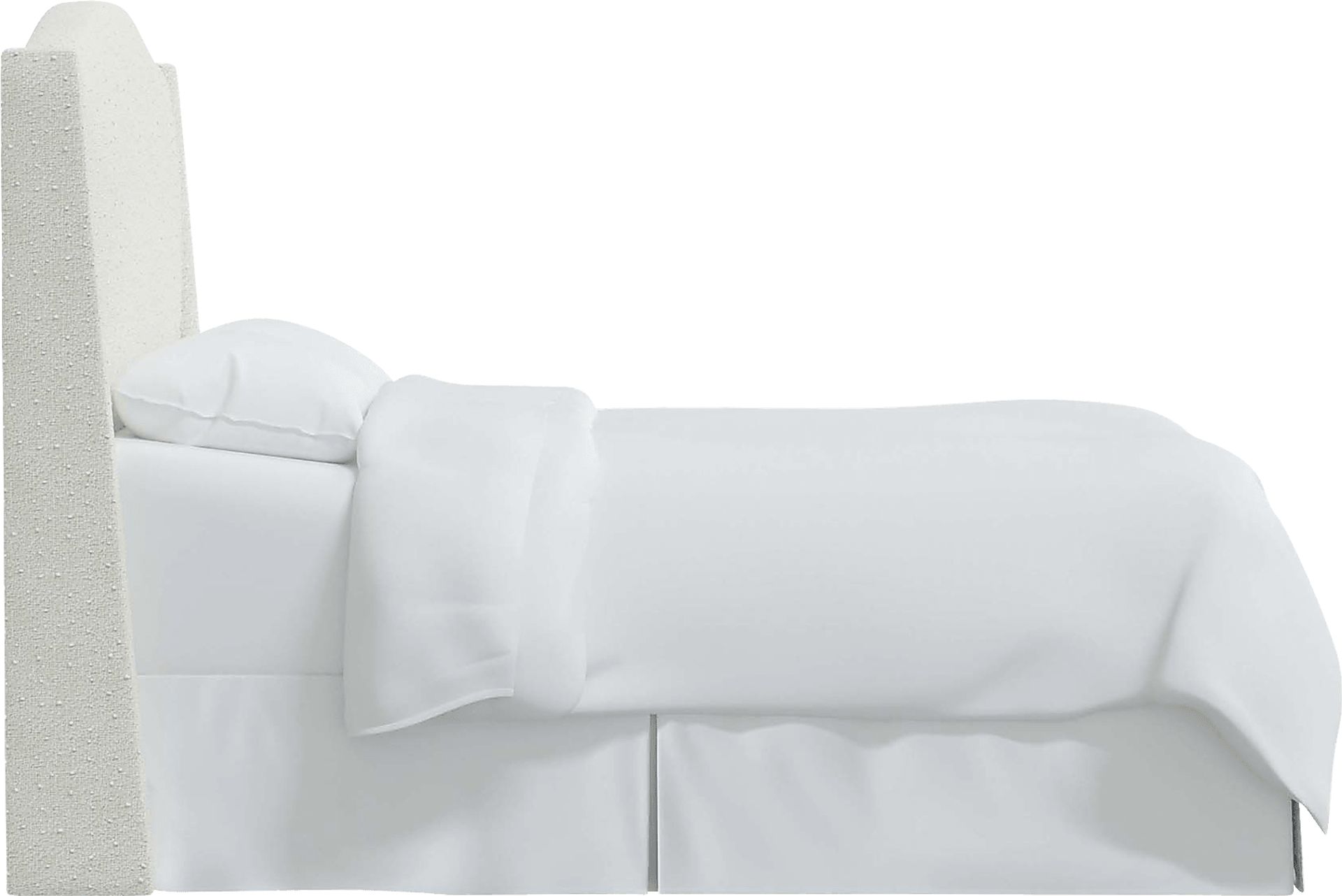 Alvena White King Headboard - Image 3