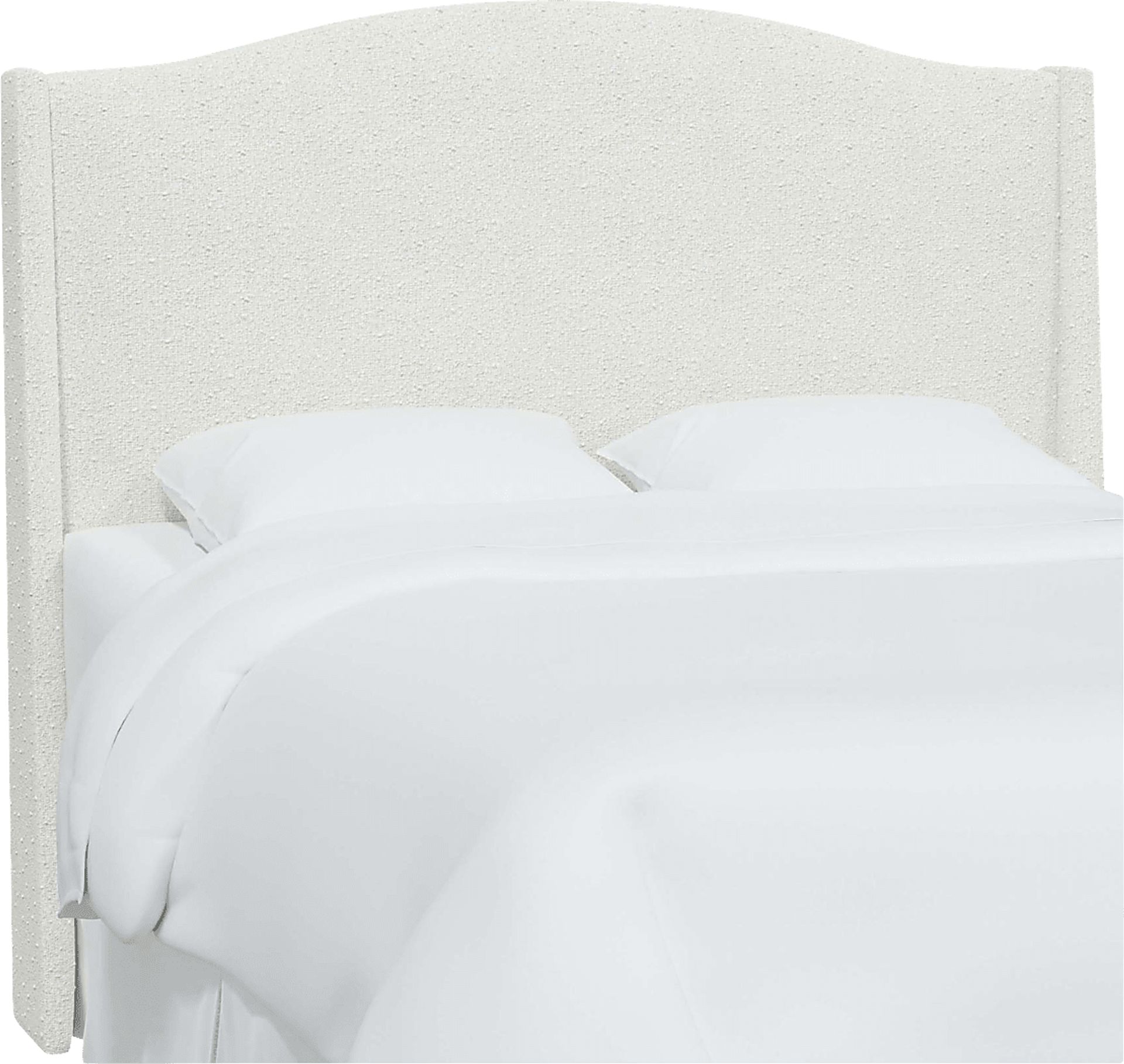 Alvena White King Headboard - Image 1
