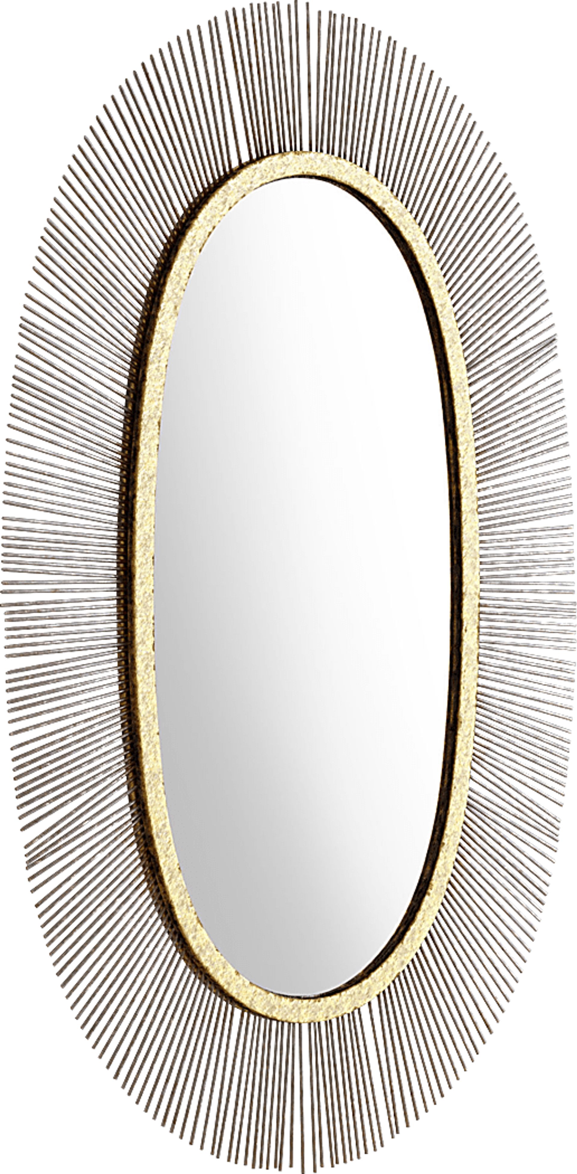 Alvere Gold Mirror - Image 1