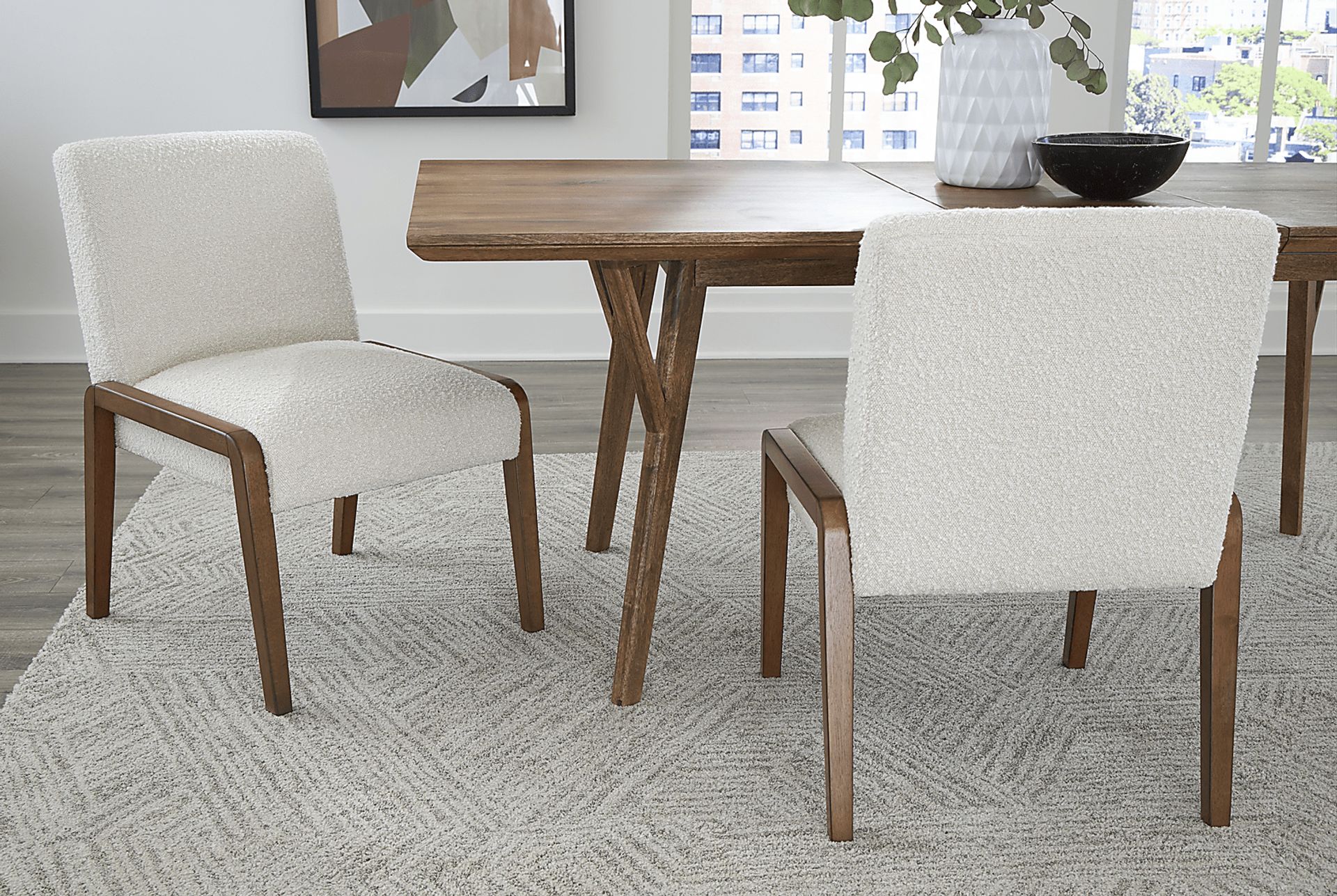 Alviena Brown Dining Chair, Set of 2 - Image 2