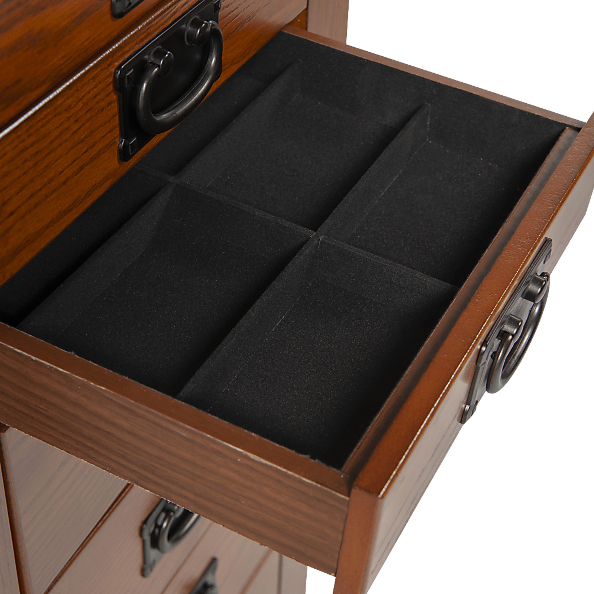 Alvina Brown Jewelry Armoire - Image 11