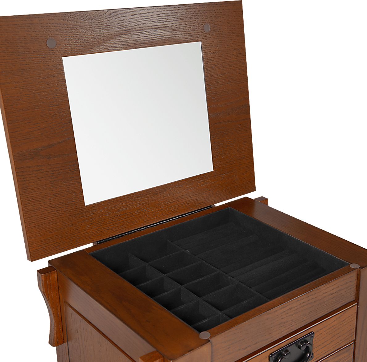 Alvina Brown Jewelry Armoire