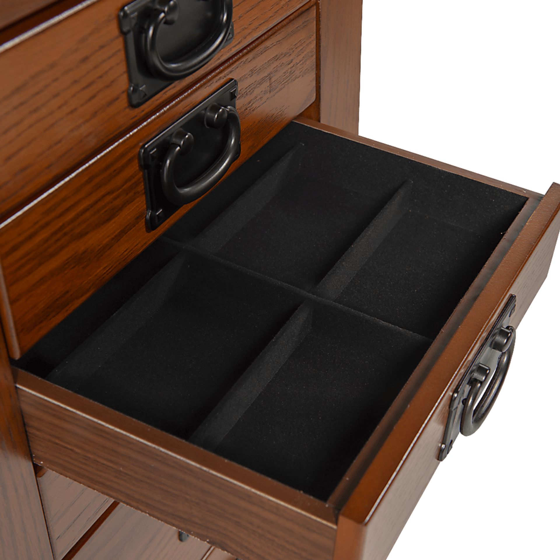 Alvina Brown Jewelry Armoire - Image 10