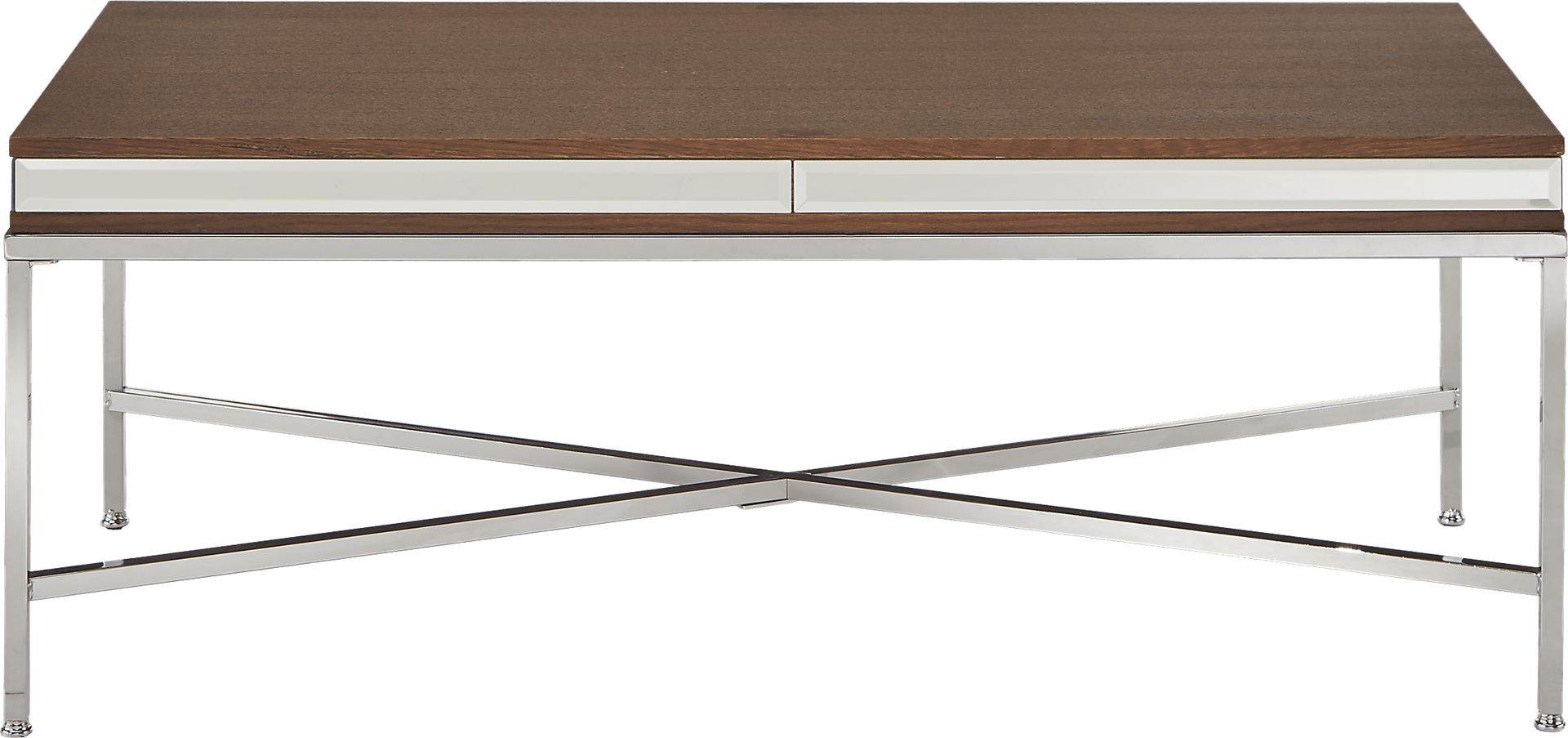 Alvord Chrome Cocktail Table - Image 2