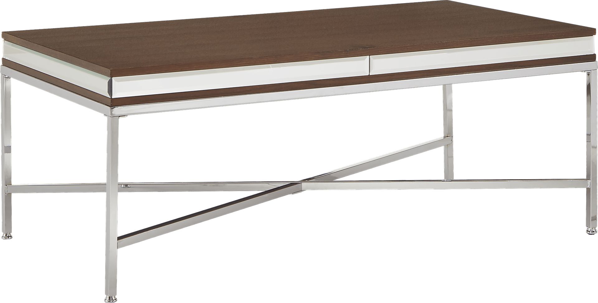 Alvord Chrome Cocktail Table - Image 1