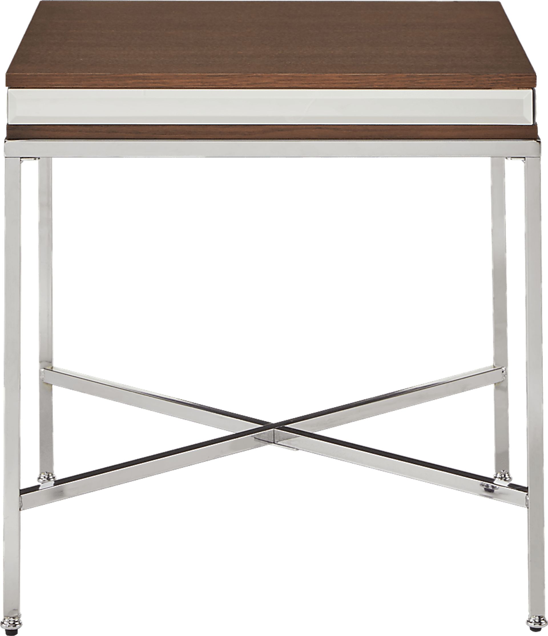 Alvord Chrome End Table - Image 2