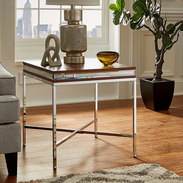 Alvord Chrome End Table - Thumbnail - Image 4