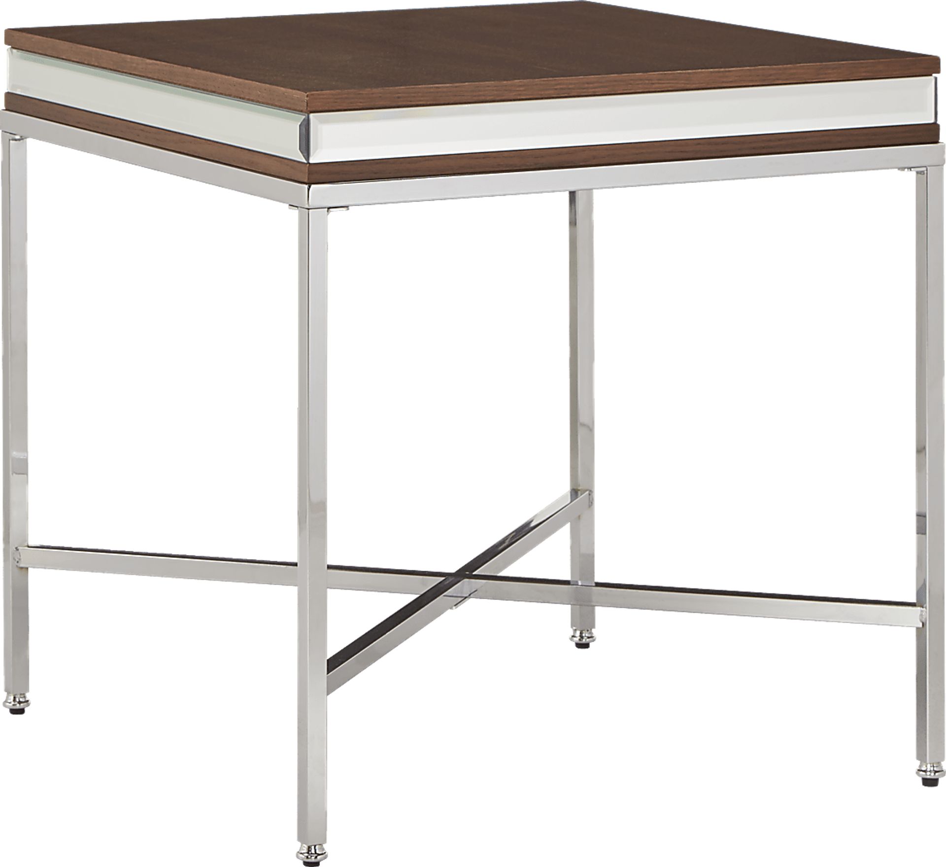 Alvord Chrome End Table - Image 1