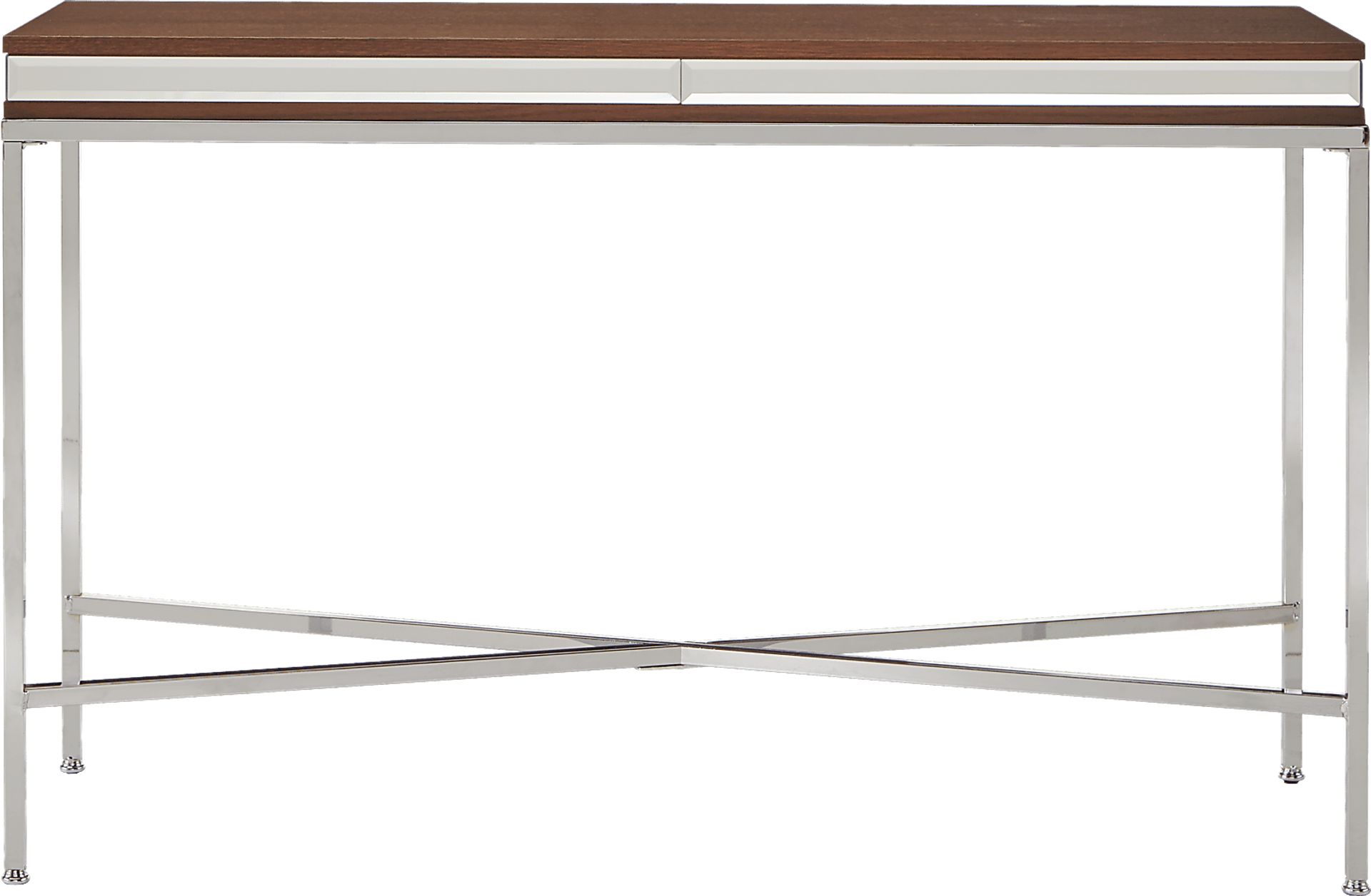 Alvord Chrome Sofa Table - Image 2