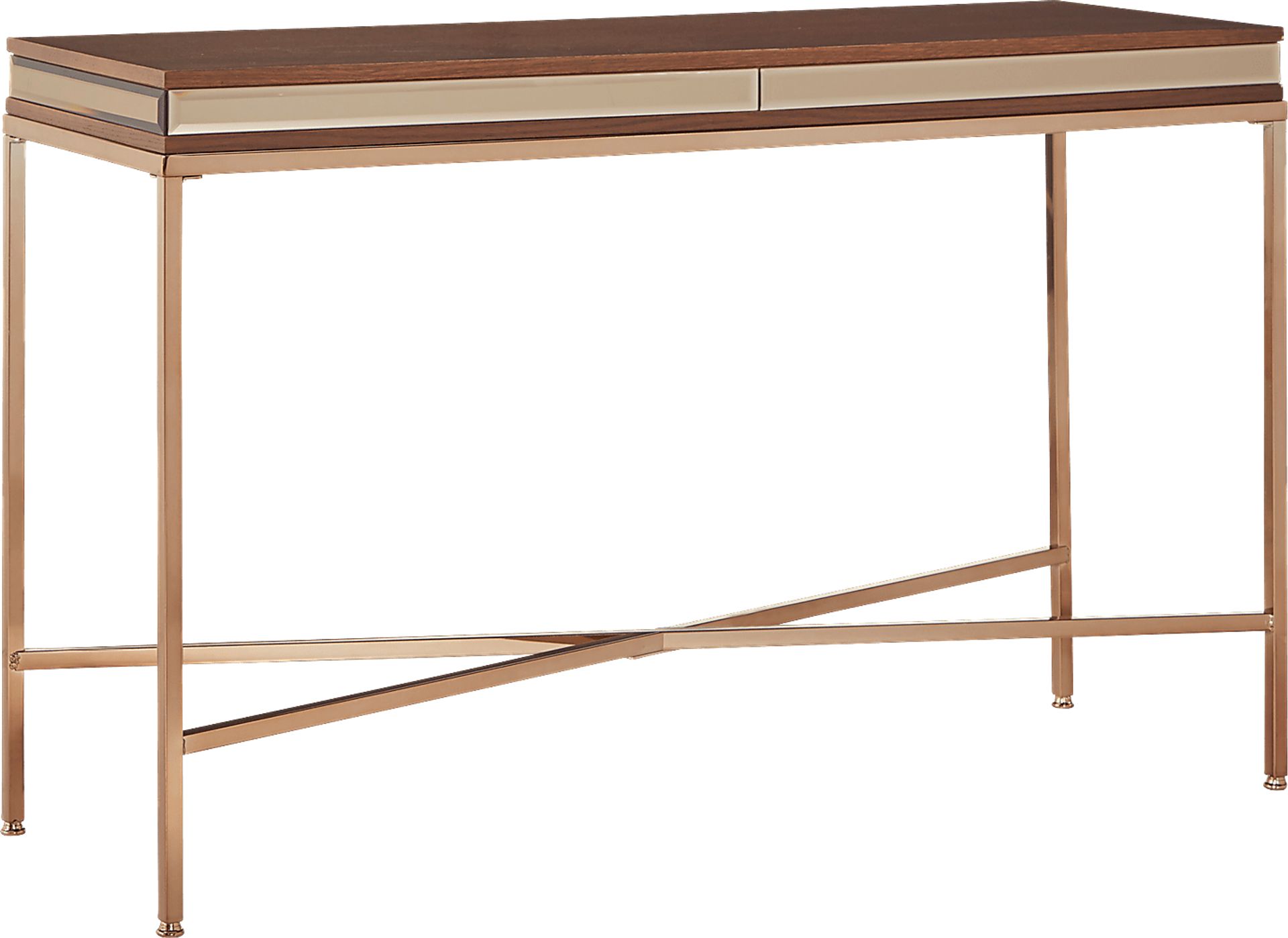 Alvord Gold Sofa Table - Image 1