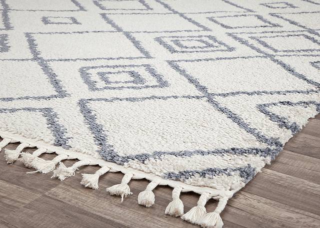 CosmoLiving By Cosmopolitan Alwina White 8' x 10' Rug - Thumbnail - Image 4