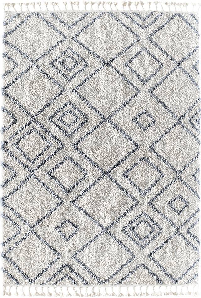 CosmoLiving By Cosmopolitan Alwina White 8' x 10' Rug - Thumbnail - Image 1