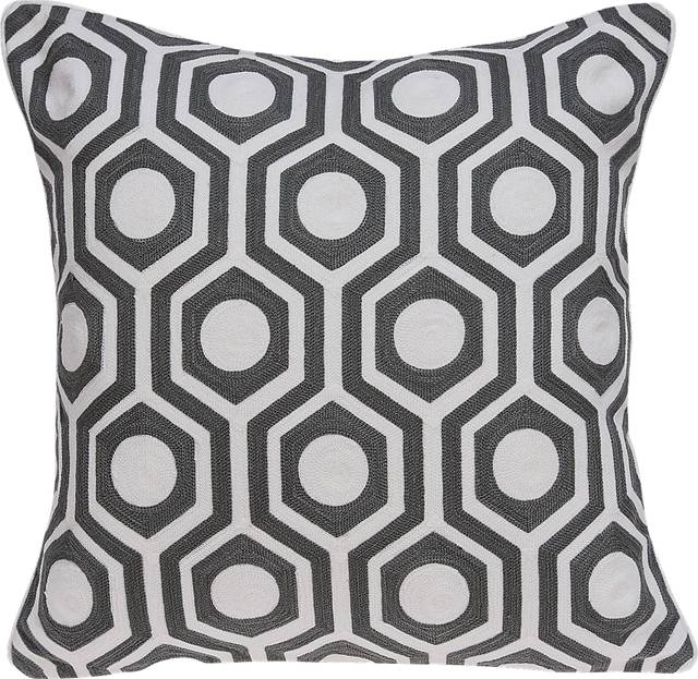 Alwyna Gray Accent Pillow - Thumbnail - Image 1