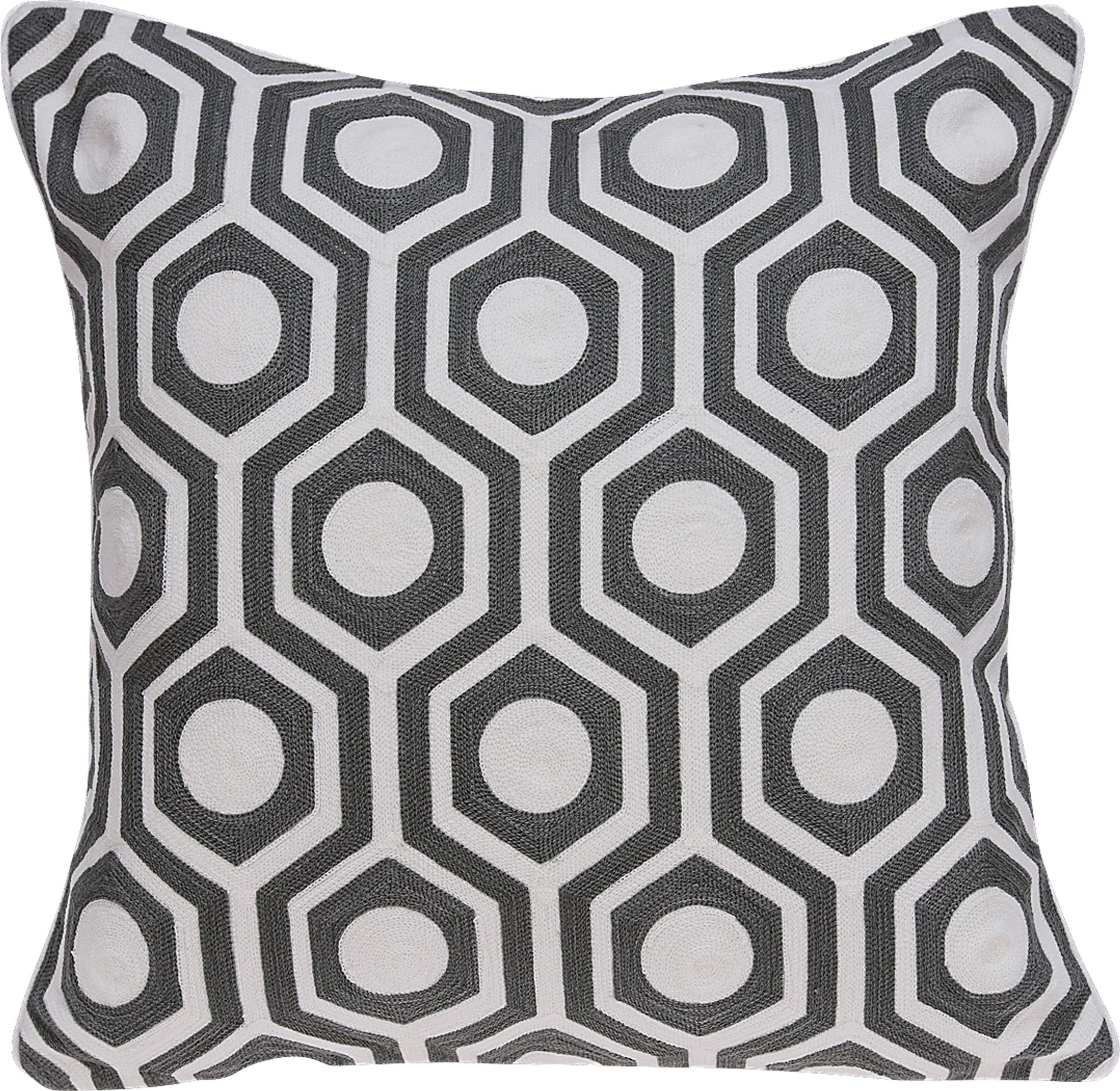 Alwyna Gray Accent Pillow - Image 1