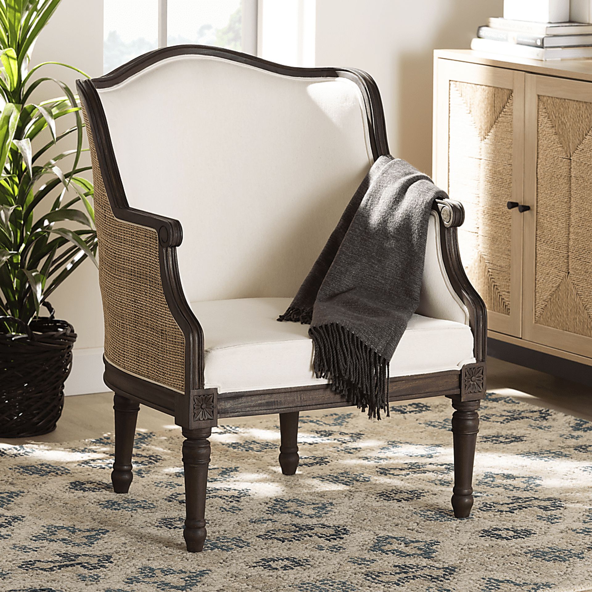 Alwyngton Beige Accent Chair - Image 2