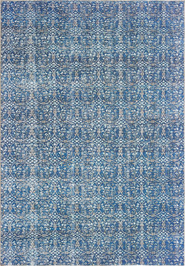 Alyan Blue 6'7 x 9'6 Rug - Thumbnail - Image 1