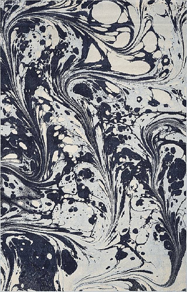 Alydia Blue 8'3 x 10'2 Rug - Thumbnail - Image 1