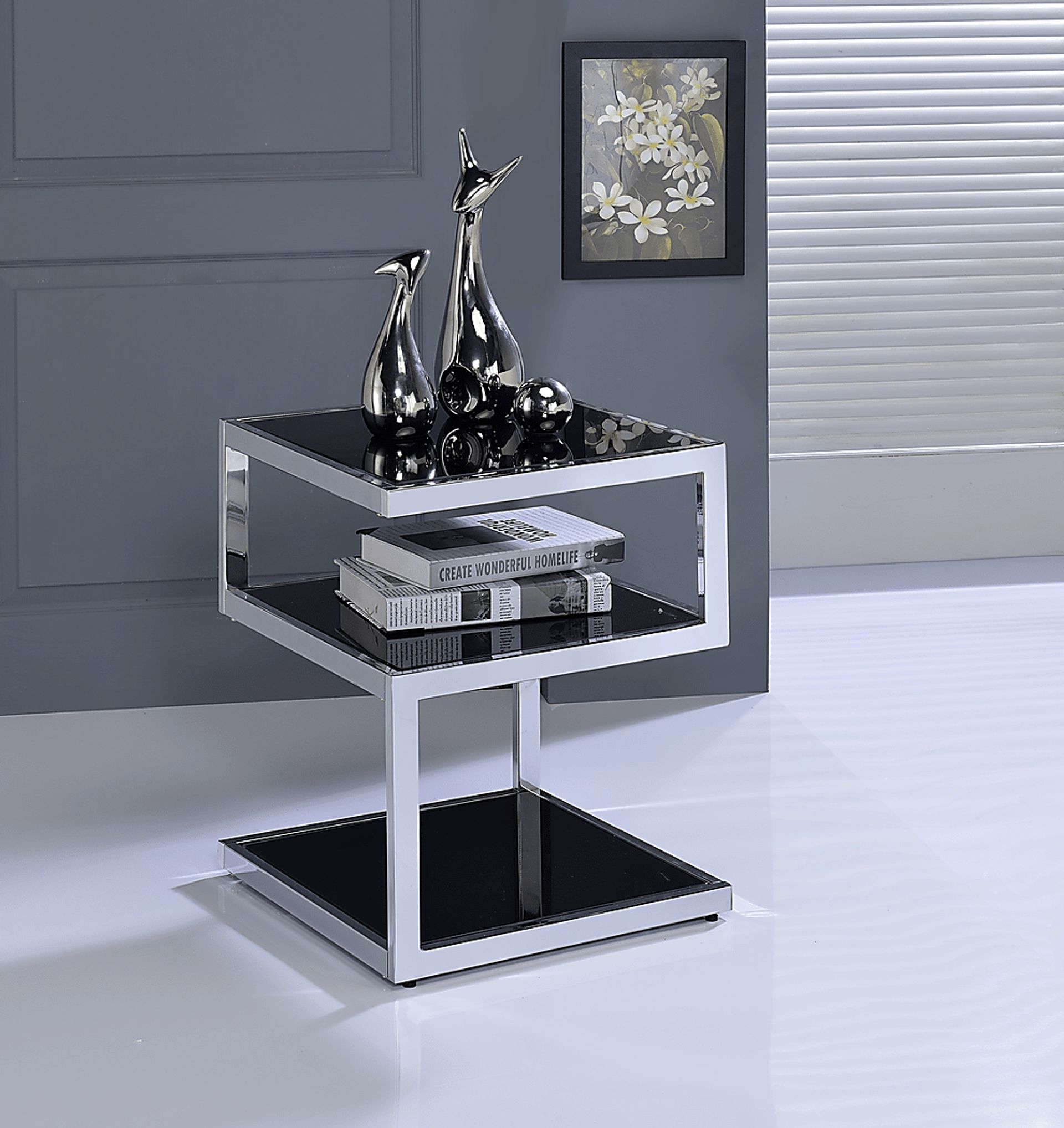 Alyea Black Accent Table - Image 2