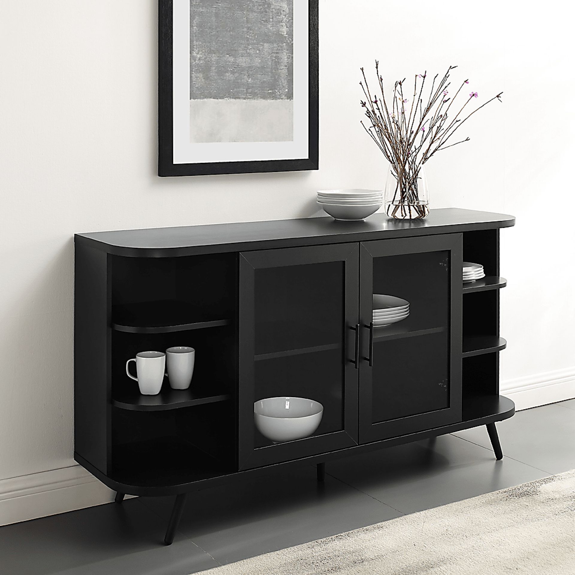 Alyford Black Sideboard - Image 5