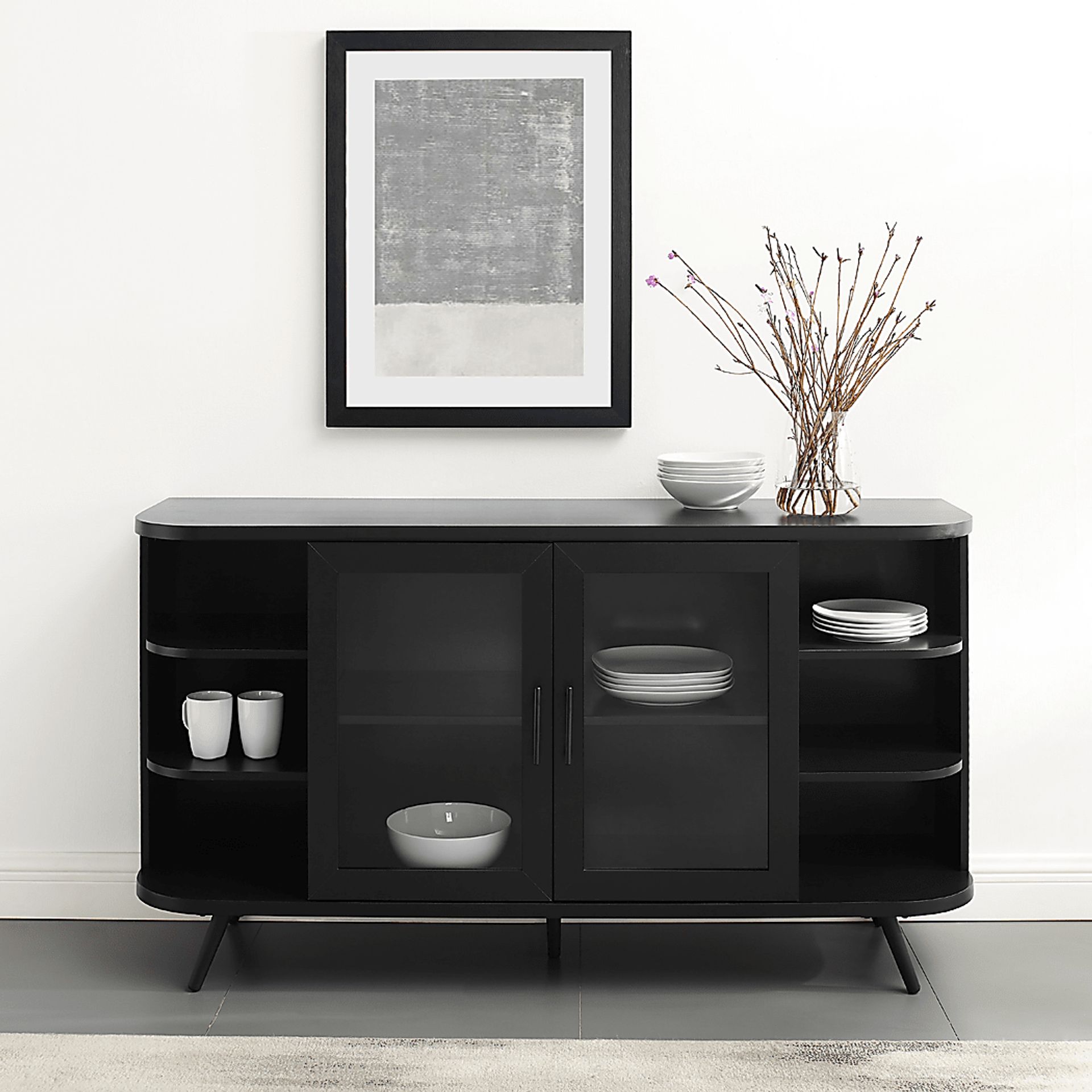 Alyford Black Sideboard - Image 7