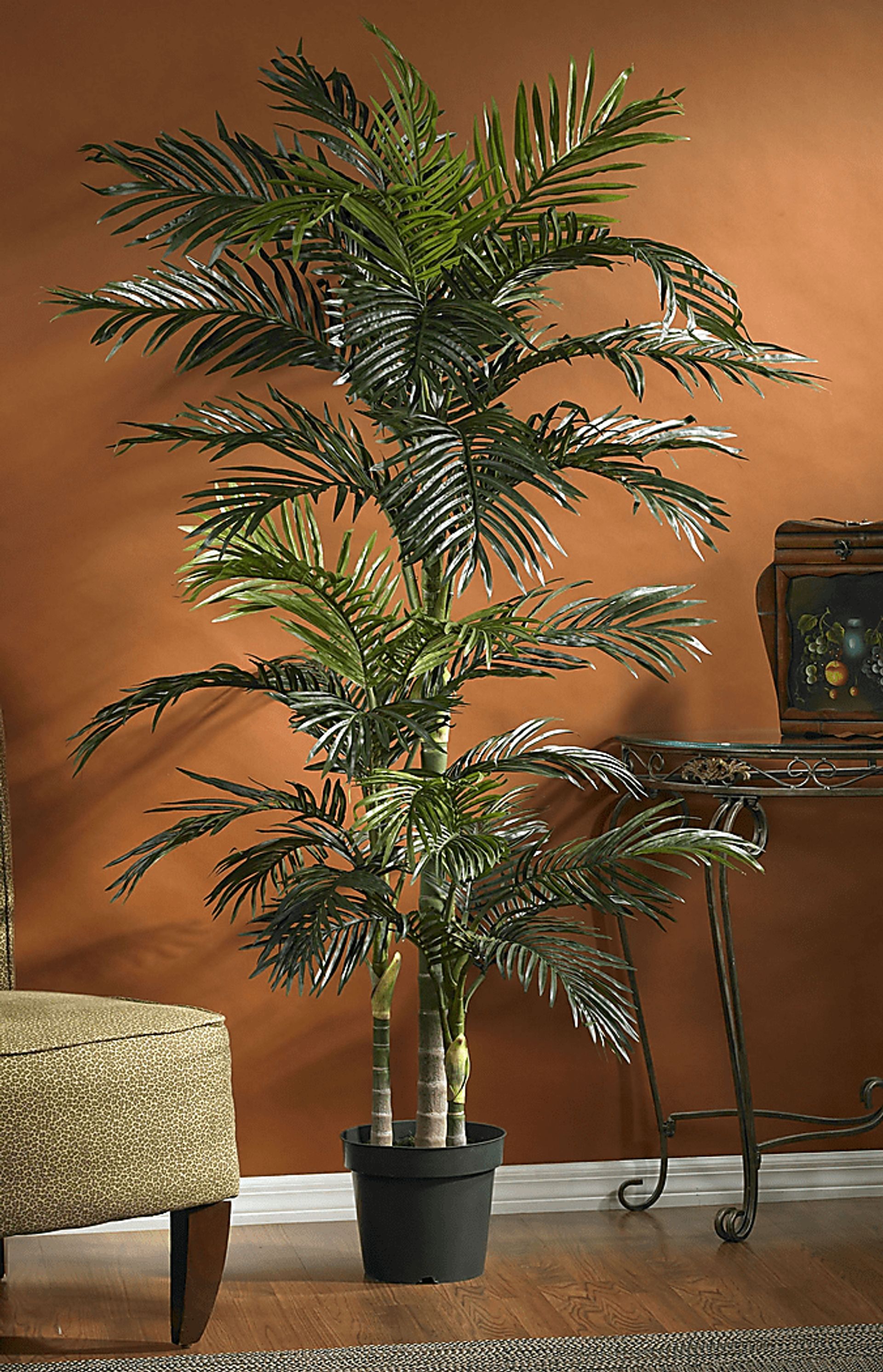 Alyjah Green Palm Silk Tree - Image 3