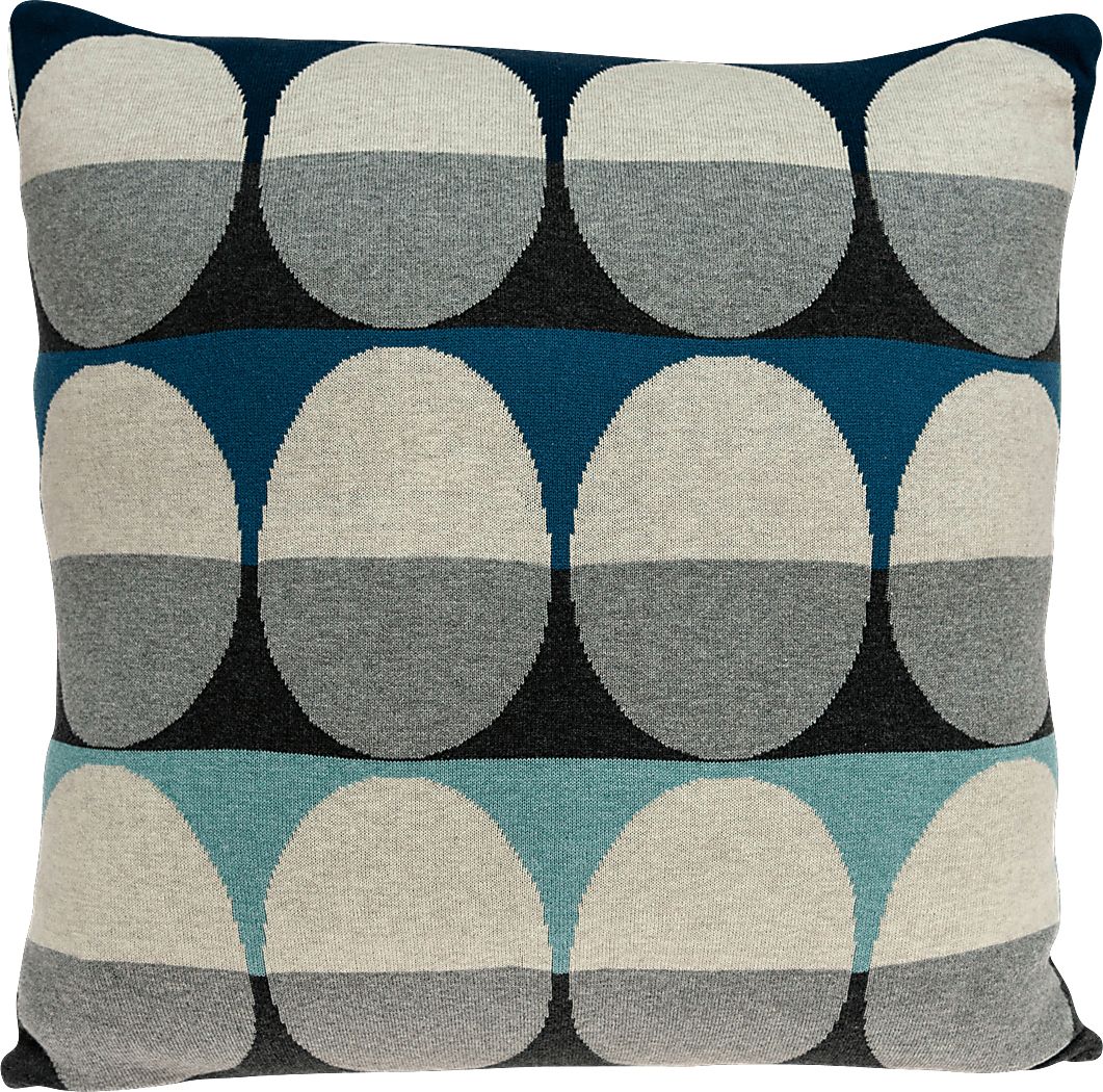 Alysan Blue Accent Pillow