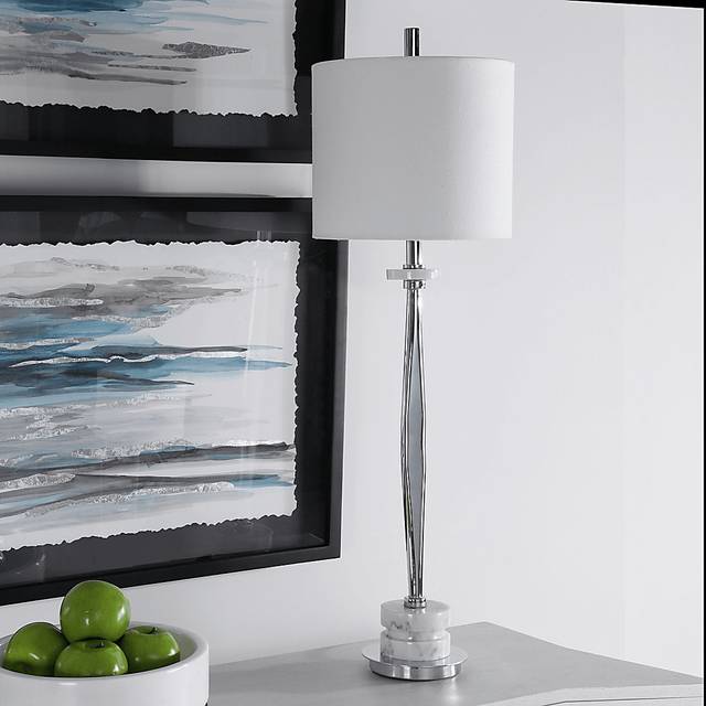 Alyssa Avenue White Lamp - Thumbnail - Image 4