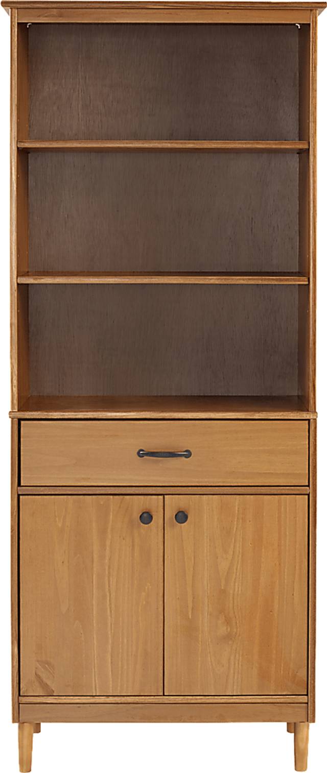 Alysun Caramel Bookcase - Thumbnail - Image 2