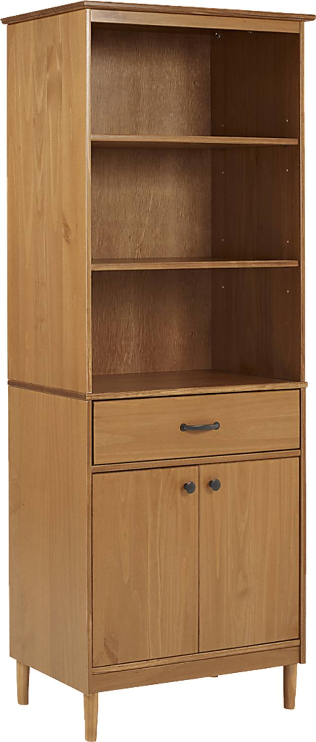 Alysun Caramel Bookcase - Thumbnail - Image 1