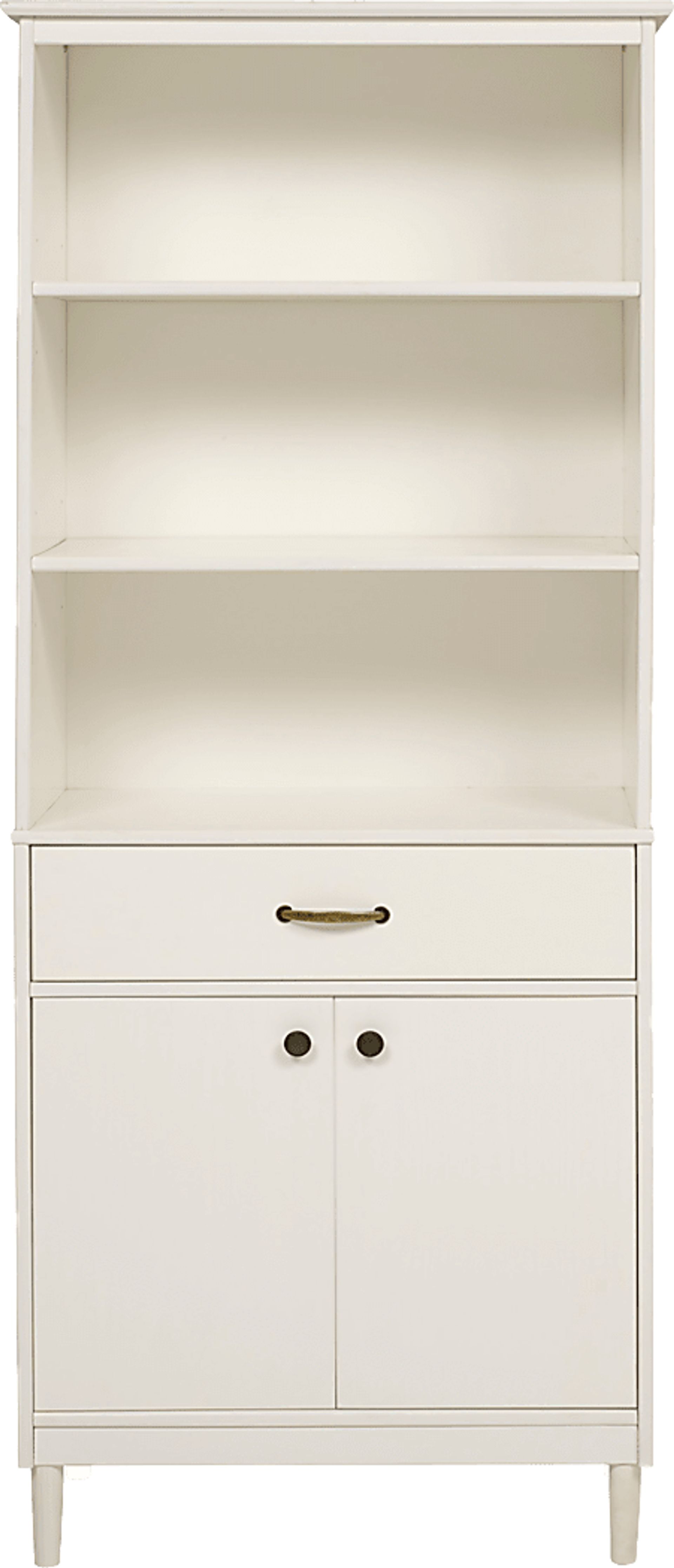Alysun White Bookcase - Image 2