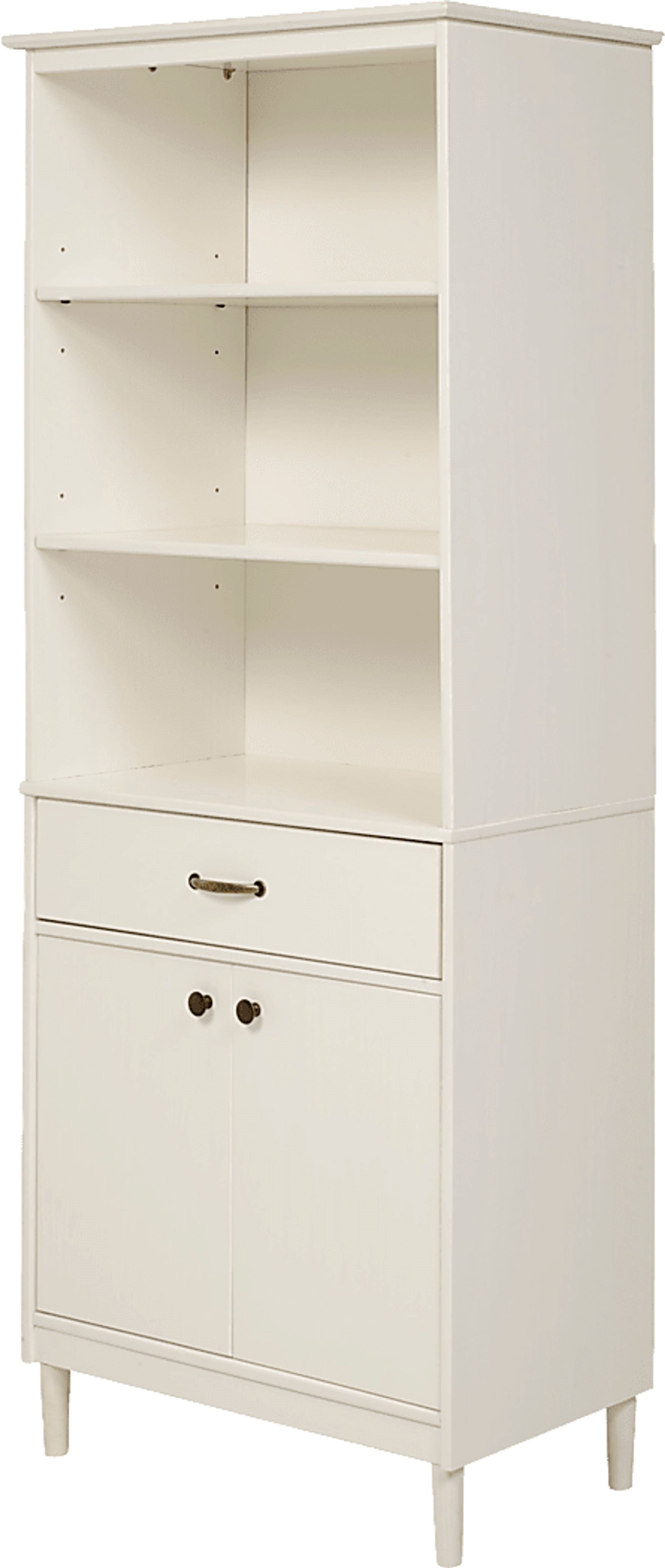 Alysun White Bookcase - Image 3