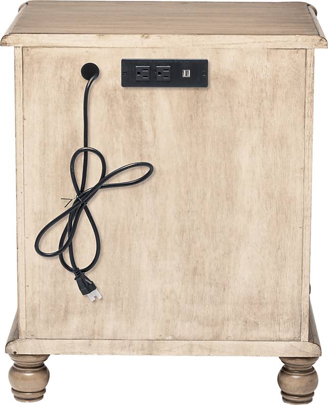 Alzim Brown Nightstand - Thumbnail - Image 3