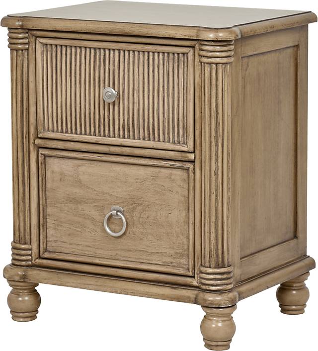 Alzim Brown Nightstand - Thumbnail - Image 5