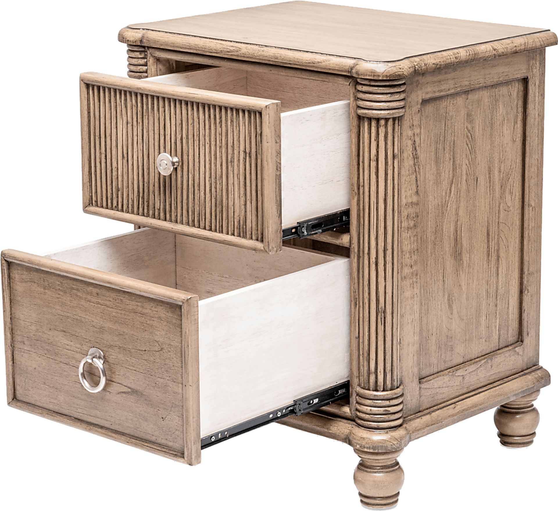 Alzim Brown Nightstand - Image 7