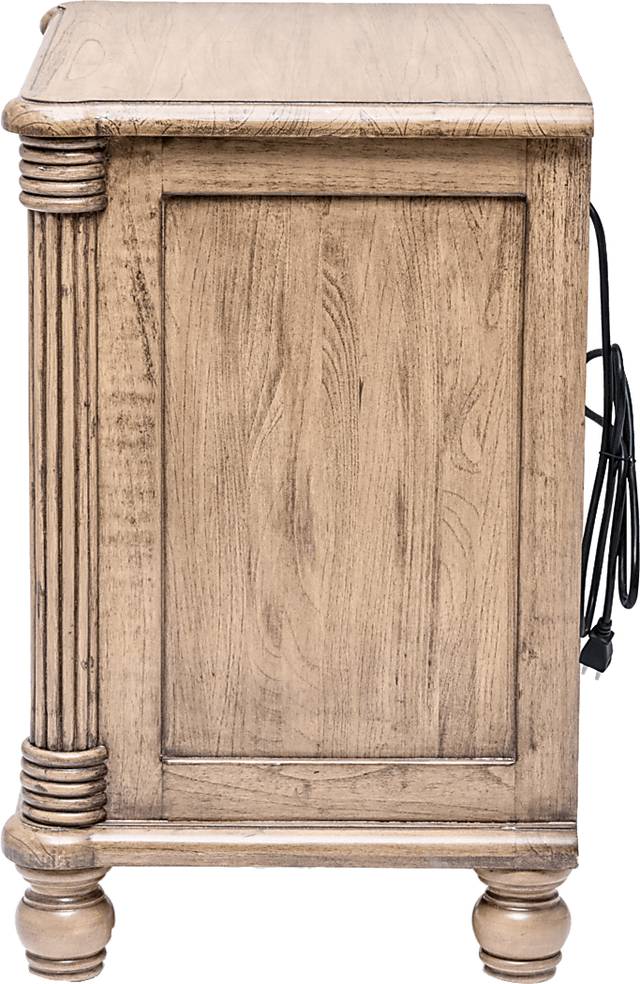 Alzim Brown Nightstand - Thumbnail - Image 8