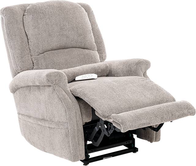 Amabell Beige Power Lift Recliner - Thumbnail - Image 3