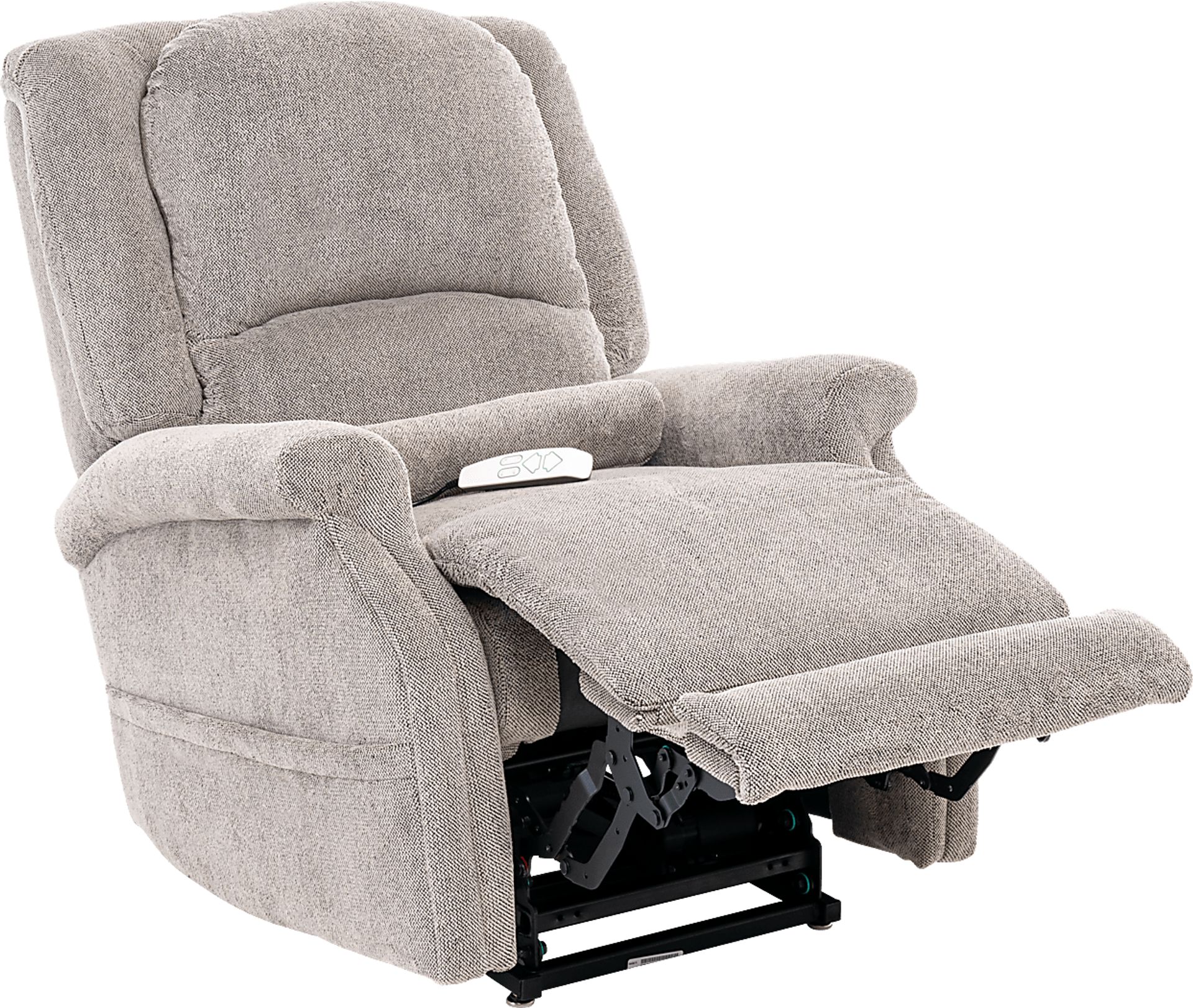 Amabell Beige Power Lift Recliner - Image 3