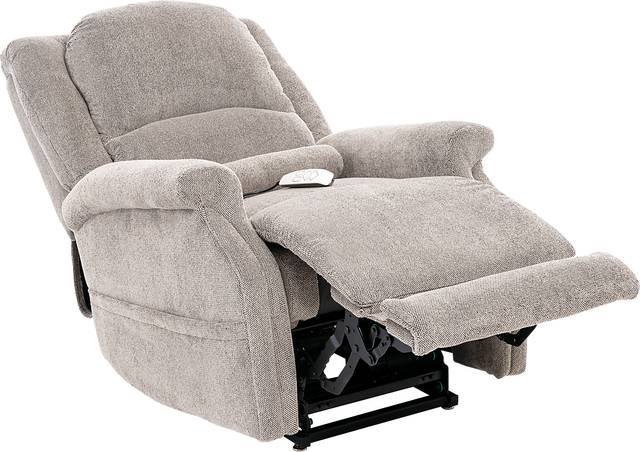 Amabell Beige Power Lift Recliner - Thumbnail - Image 4