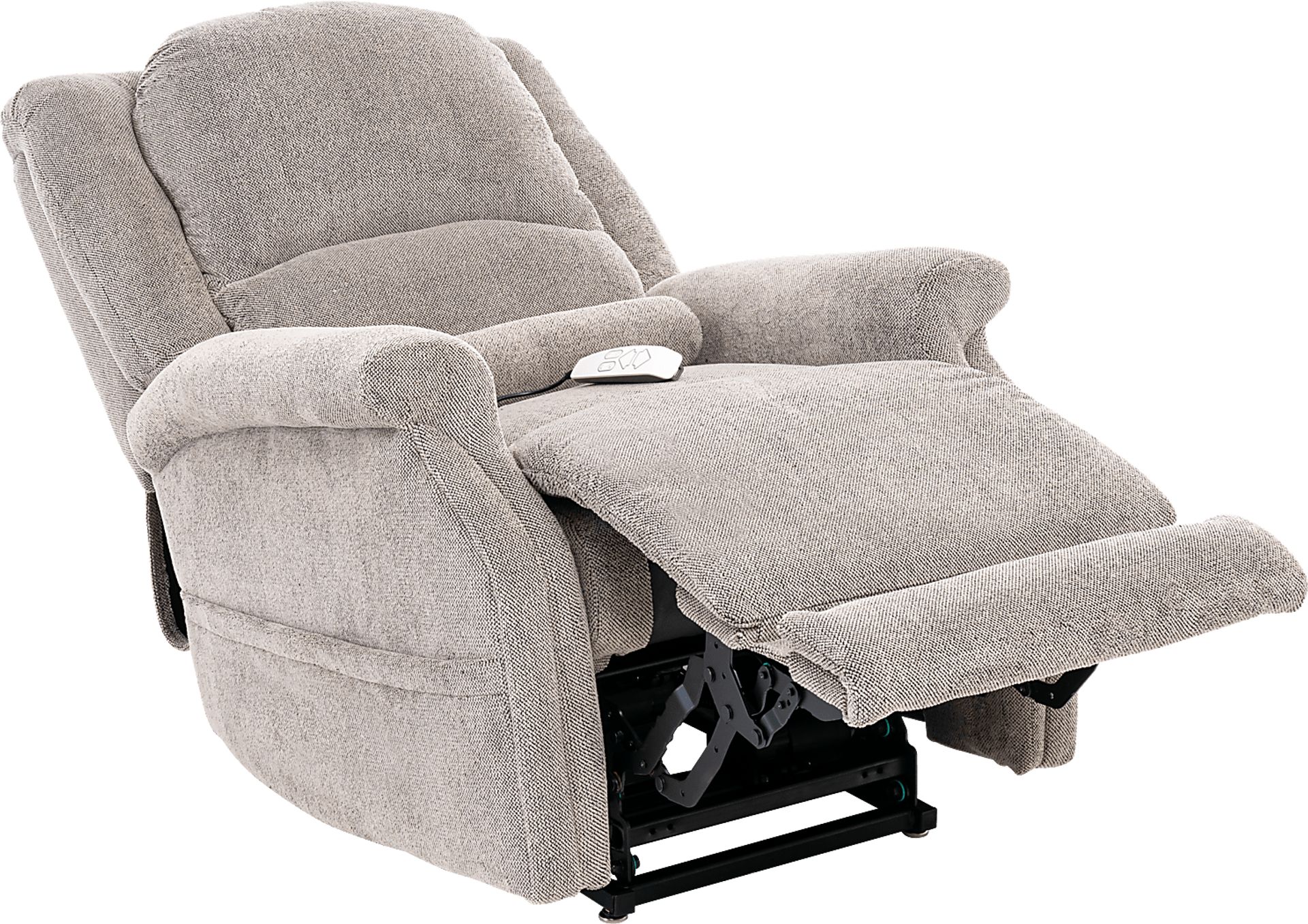 Amabell Beige Power Lift Recliner - Image 4