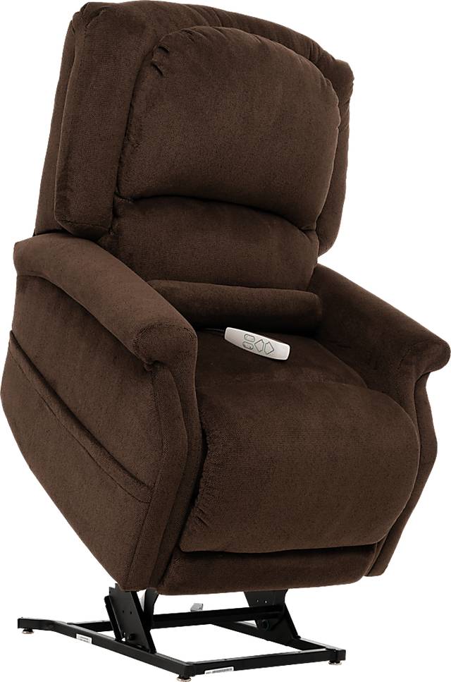 Amabell Brown Power Lift Recliner - Thumbnail - Image 2